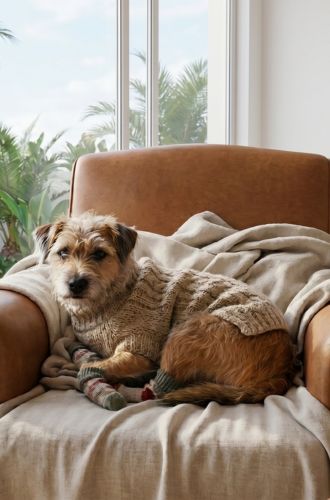 Cuidados com a pele dos pets no inverno