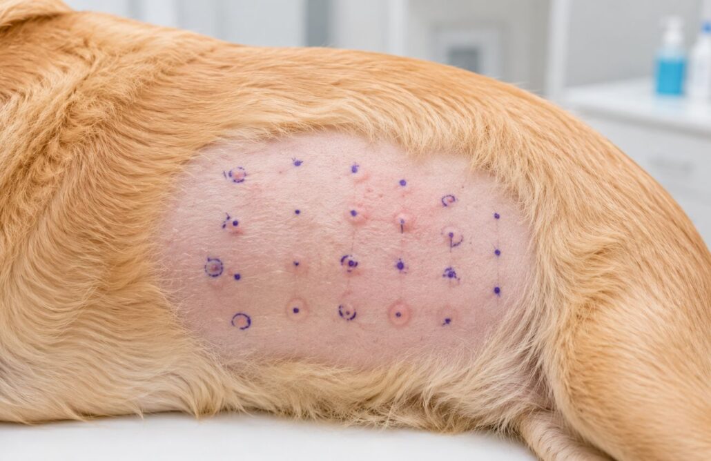 Como funcionam os testes alérgicos em animais?